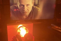 sauna-while-watching-tv