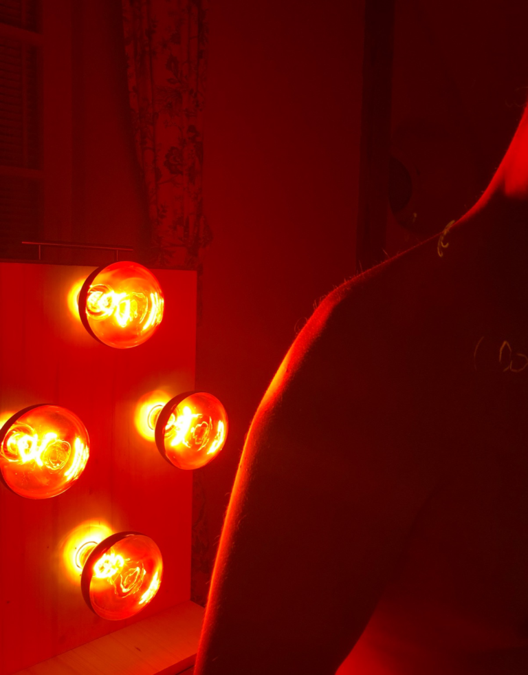 red light therapy panels for sauna